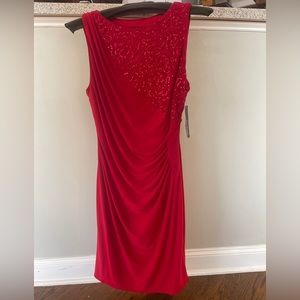 Red Cocktail Dress by R&M Richards